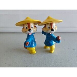 McDonald's 1994 Epcot Adventure Chip Chipmunk in CHINA Toy Disney Figure Topper